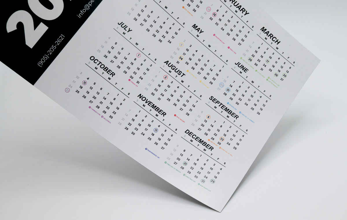 Fridge Magnet Calendar