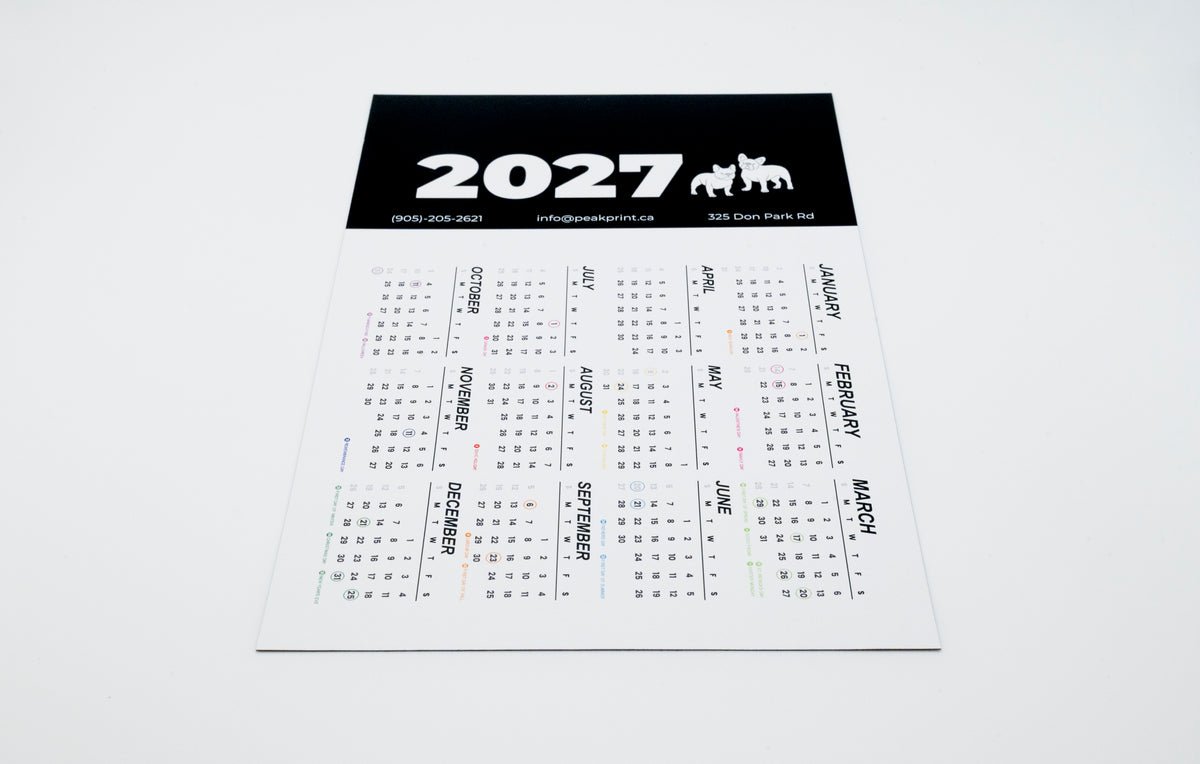 Fridge Magnet Calendar