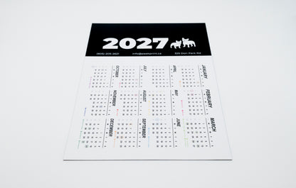 Fridge Magnet Calendar