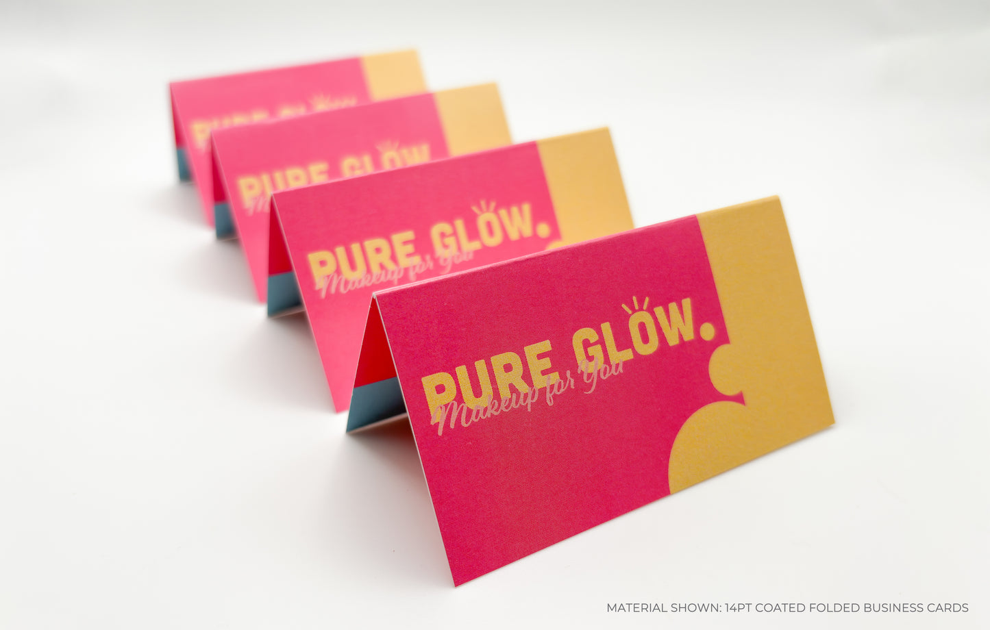 Folded Business Cards