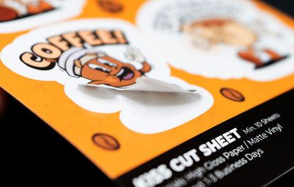 Kiss-Cut Sticker Sheets