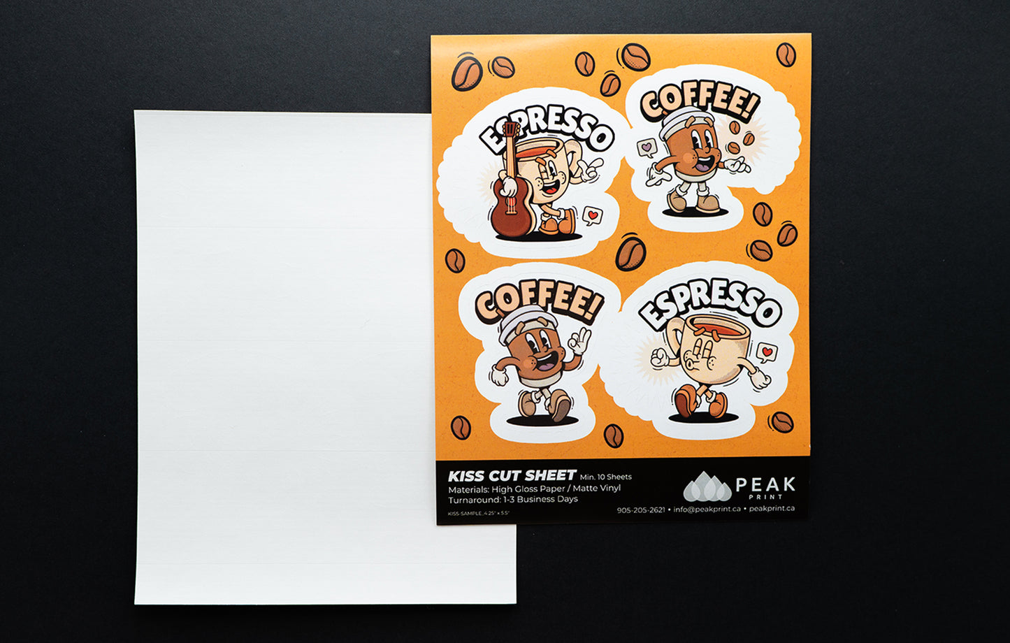 Kiss-Cut Sticker Sheets