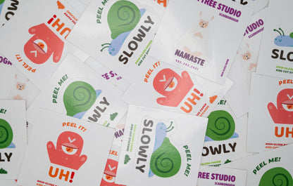 Single Kiss-Cut Stickers