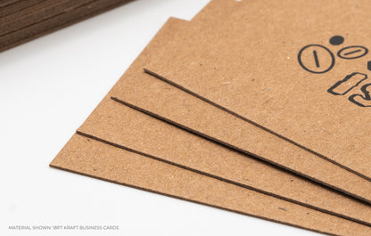 Kraft Business Cards