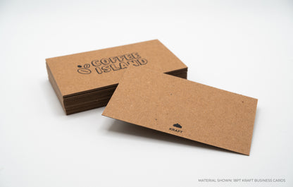 Kraft Business Cards