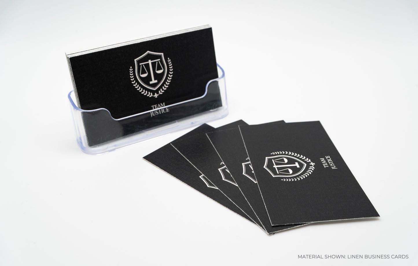 Linen Business Cards