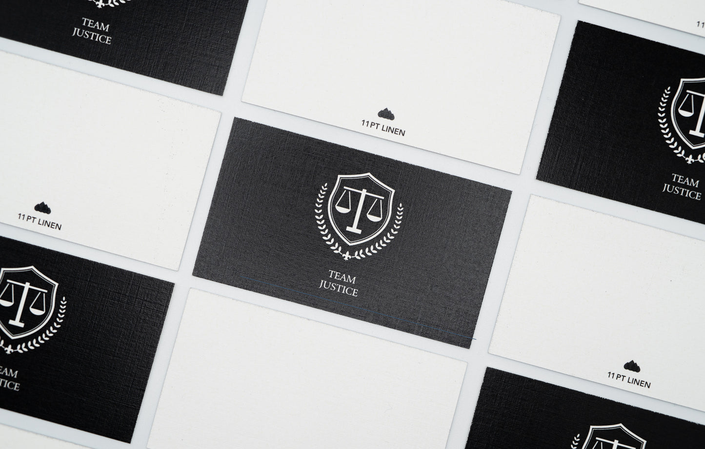 Linen Business Cards