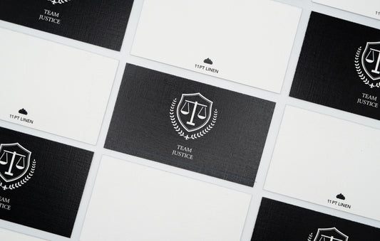 Linen Business Cards
