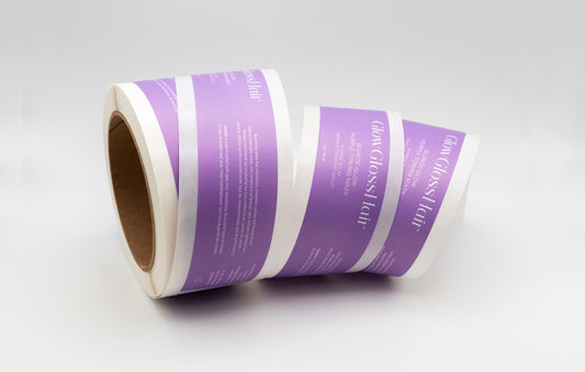 Plastic Roll Labels