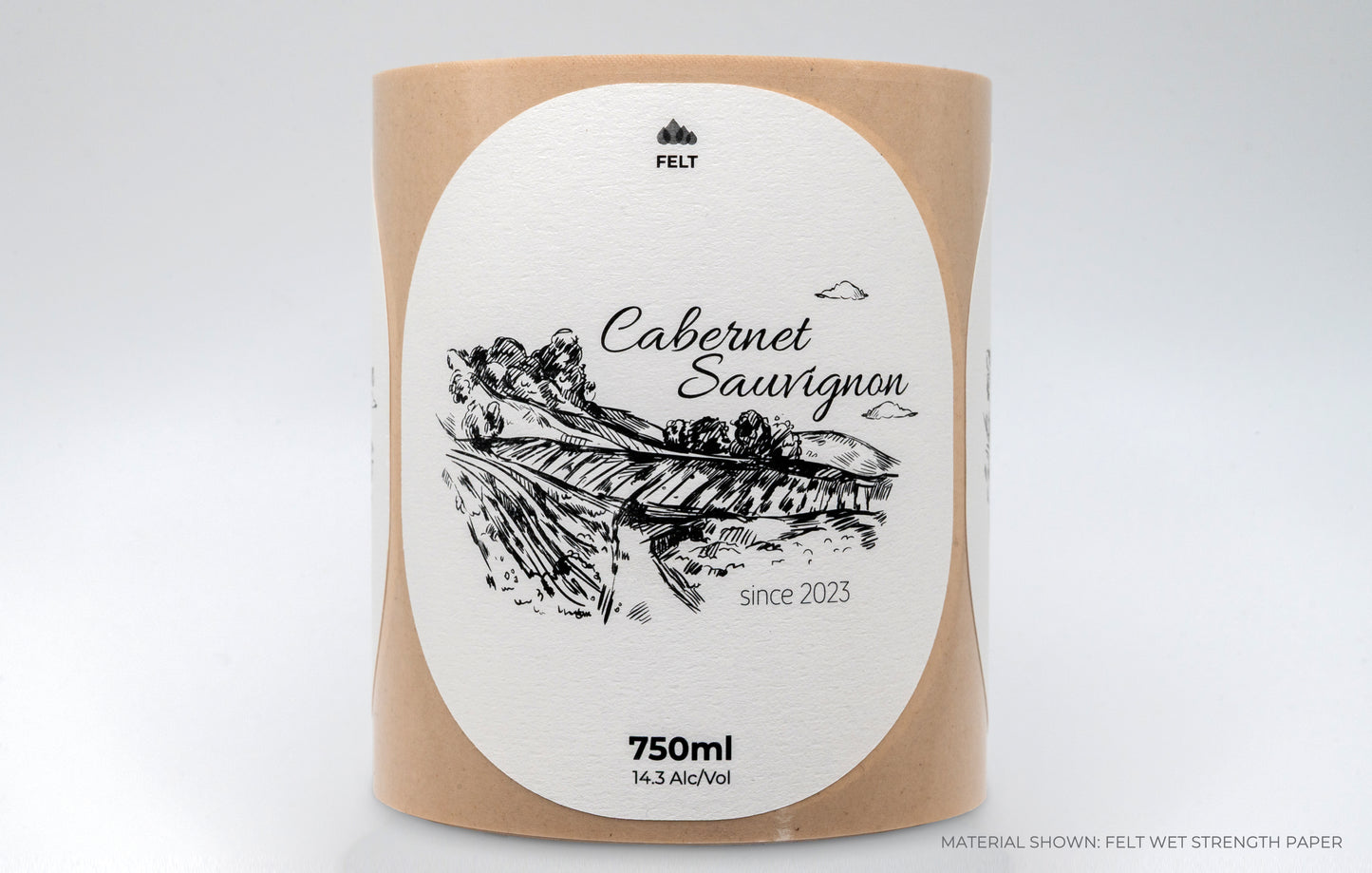 Textured Roll Labels