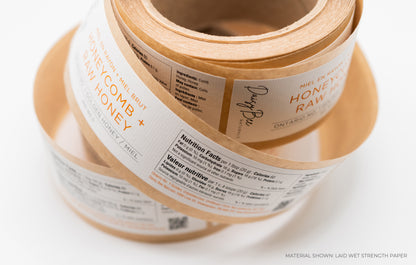 Textured Roll Labels