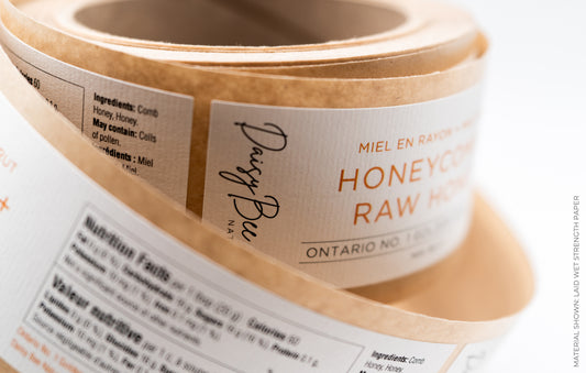 Textured Roll Labels