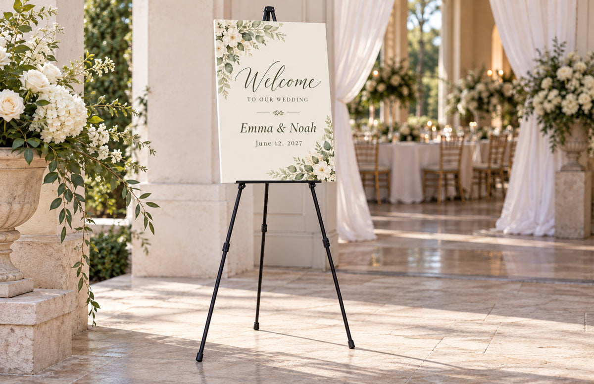 10mm foam board wedding welcome sign