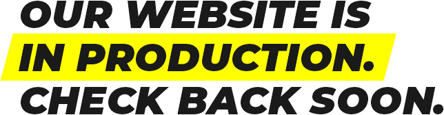 Text informing the website in is construction